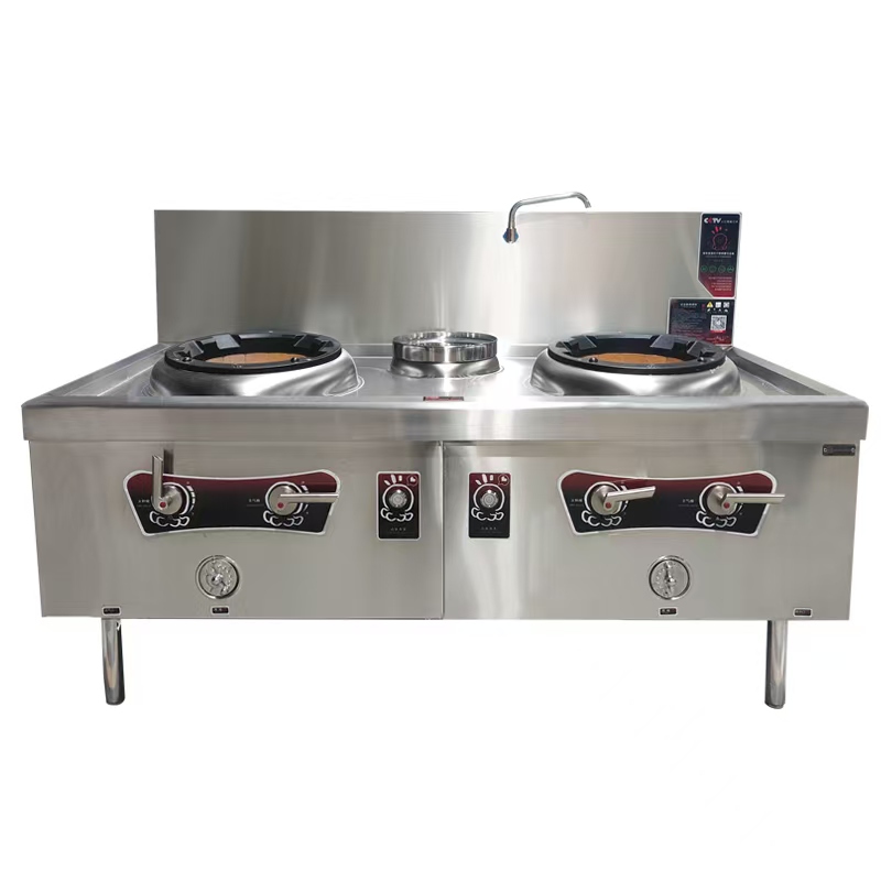 三眼鼓風(fēng)灶（風(fēng)氣流動(dòng)式）